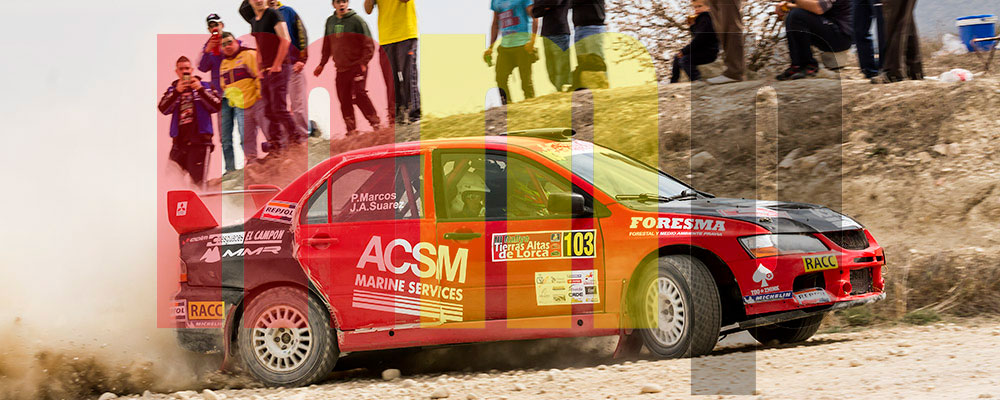 José Antonio Suárez en el Rallye Tierras Altas de Lorca 2014