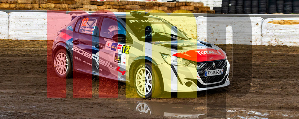 Efren Llarena estrenaba el Peugeot 208 R2T