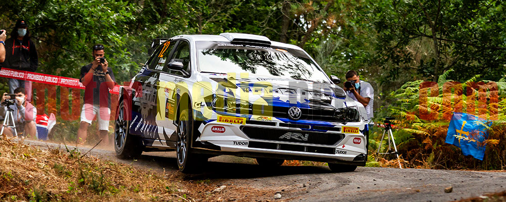 Francisco Dorado realizo un buen rallye de Ourense