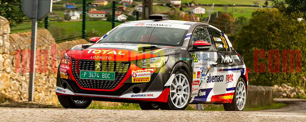 Alejandro Cachón tendrá la vista en la Beca Júnior R2 y la Peugeot Rallye Cup